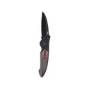 CRKT Walker Pocket Knife 2.93" Drop Point Sandvik 14C28N Black Titanium Nitride Blade G-10 Handle Brown - Crkt