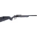 CVA Scout Single Shot Rifle 22 Creedmoor 20" Blued Threaded Barrel Blued Frame Stealth Gray Field Stock - Connecticut Valley Arms / CVA