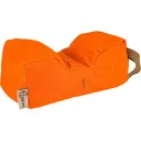 Cole-Tac Revolution Shooting Rest Bag Waxed Canvas CompFill Heavy Fill Orange - Cole-Tac