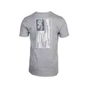 Browning Men's Legacy Flag Short Sleeve Crew Neck T Shirt Heather Gray Medium - Browning