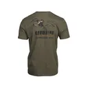 Browning Men's Rooster Short Sleeve Crew Neck T Shirt Green XL - Browning