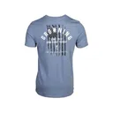 Browning Men's Hunt Tough Short Sleeve Crew Neck T Shirt Blue XL - Browning