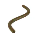 Berkley PowerBait MaxScent Power Wag 9" Worm Green Pumpkin Candy Red - Berkley