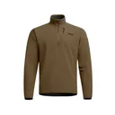 Sitka Gear Men's Alpha Fleece Quarter Zip Shirt Coyote Large - Sitka Gear