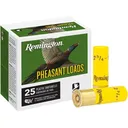 Remington Pheasant 20 Gauge Ammo 2-3/4" #6 Lead Shot 1 oz Case of 250 (10 Boxes of 25) - Remington