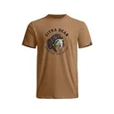 Sitka Gear Men's Instinct Short Sleeve Crew Neck T Shirt Sequoia Brown Medium - Sitka Gear