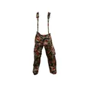 Military Surplus Swiss M70 Field Pants with Suspenders Grade 2 Alpenflage Camo XL - Military Surplus