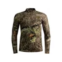 Blocker Outdoors Men's Angatec Performance Quarter Zip Shirt Mossy Oak Country Roots Medium - Blocker Outdoors
