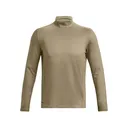 Under Armour Men's Tactical Coldgear Long Sleeve Mock Neck Base Layer Shirt Federal Tan/Black XL - Under Armour