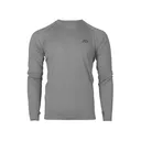 First Lite Men's Wick Long Sleeve Base Layer Shirt Heather Gray Large - First Lite