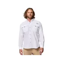 Columbia Men's Bahama II Long Sleeve Shirt White Medium - Columbia
