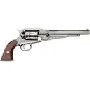 Pietta 1858 Remington New Model Army Texas Engraved Black Powder Revolver 44 Caliber 8" Nickel Barrel Brass Frame Walnut Grip - Pietta