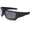 Oakley SI Ballistic Det Cord Shooting Glasses Matte Black Frame with Tonal Flag Logo/Gray Lens - Oakley