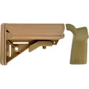 B5 Systems SOPMOD AR-15 Stock with Type 23 Grip Coyote Brown - B5 Systems