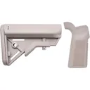 B5 Systems Bravo Collapsible AR-15 Stock with Type 23 Grip Flat Dark Earth - B5 Systems