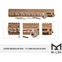 Geissele Super Modular MK4 AR-15 Customizable Handguard 13" Desert Dirt - Geissele Automatics