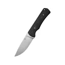 CIVIVI Jencks Fixed Blade Knife 3.54" Drop Point Sandvik 14C28N Satin Blade G-10 Handle Black - Civivi