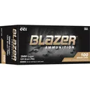 Blazer Brass 9mm Luger Ammo 124 Grain Full Metal Jacket Case of 1000 (10 Boxes of 100) - Blazer