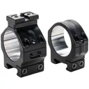 Area 419 Hybrid Scope 30mm Picatinny Rings 24mm Height Matte Black - Area 419