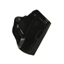 DeSantis Gunhide Mini Scabbard OWB Holster Right Hand HK CC9 Optics Ready Leather Black - Desantis Gunhide