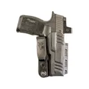 Pegasus Slim-Tuk IWB Holster Ambidextrous Smith & Wesson Shield X Optics Ready Kydex Black - Desantis