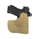 DeSantis Gunhide Suede Nemesis Pocket Holster Ambidextrous Sig Sauer P365, P365 SAS, P365 Xmacro Optics Ready Leather Natural - Desantis Gunhide