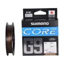 Shimano Core G9 Braided Fishing Line 17lb 165yd Dark Mocha - Shimano