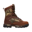 Rocky Men's Bearclaw HD 9" Waterproof 1000 Gram Insulated Hunting Boots Leather Brown/Realtree APX 8.5 D - Rocky