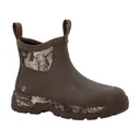 Rocky Men's Big Cypress 6" Waterproof Camp Boots Rubber Brown/Realtree APX 8 D - Rocky