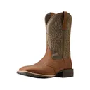 Ariat Men's Hybrid Ranchway Cowboy Boots Leather Earth 14 D - Ariat