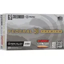 Federal Premium 6.5 Creedmoor +Peak Ammo 127 Grain Barnes Long Range X (LRX) Polymer Tip Lead Free Box of 20 - Federal Premium