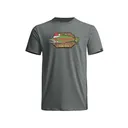 Sitka Gear Men's Fishmas Short Sleeve Crew Neck T Shirt Metal Gray Medium - Sitka Gear