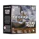 Federal Premium Texas Dove 1350 12 Gauge Ammo 2-3/4" #7-1/2 Lead Shot 1-1/8 oz Box of 25 - Federal