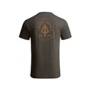 Sitka Gear Men's Broadhead Crest Short Sleeve Crew Neck T Shirt Earth Medium - Sitka Gear