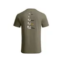 Sitka Gear Men's Waterfowl Skull Short Sleeve Crew Neck T Shirt Dark Green Sage 2XL - Sitka Gear
