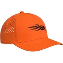 Sitka Gear Men's Icon Plus Mid Pro Trucker Hat Blaze Orange One Size Fits Most - Sitka Gear