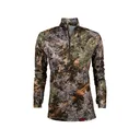 King's Camo Women's XKG Elevation Quarter Zip Shirt Desert Shadow Large - Kings Camo