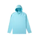 AFTCO Men's Samurai Hoodie Splish Splash Heather Medium - Aftco