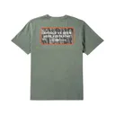 AFTCO Men's Yesterday Short Sleeve Crew Neck T Shirt Mulled Basil XL - Aftco