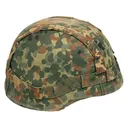 Military Surplus German Kevlar Helmet Cover Grade 2 Flecktarn Camo - Military Surplus