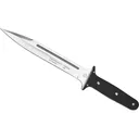 PUMA XP Pig Sticker Fixed Blade Knife 7.9" Spear Point 440 Satin Blade Pakka Wood Handle Black - Puma