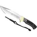 PUMA XP Nomad Fixed Blade Knife 6.3" Recurve Drop Point 440 Stainless Blade G-10 Handle Black - Puma
