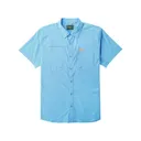 Marsh Wear Men's Lenwood Tech Short Sleeve Shirt Angel Falls Medium - Marsh Wear