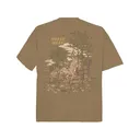Marsh Wear Men's Whitetail Short Sleeve Crew Neck T Shirt Brown Medium - Marsh Wear