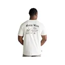 Marsh Wear Men's Sportsman Short Sleeve Crew Neck T Shirt Vintage White XL - Marsh Wear