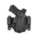 Pegasus Intruder 2.0 IWB/OWB Holster Right Hand Springfield Hellcat Pro Kydex/Leather Black - Pegasus