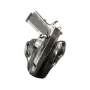 DeSantis Gunhide Speed Scabbard OWB Holster Right Hand Sig Sauer P365 XMacro Optics Ready Leather Black - Desantis Gunhide