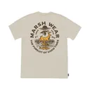 Marsh Wear Men's Natural Resources Short Sleeve Crew Neck T Shirt Vintage White 2XL - Marsh Wear
