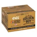 CCI Henry Golden Boy Edition 22 Long Rifle Ammo 36 Grain Plated Hollow Point Case of 2750 (10 Boxes of 275) - Cci
