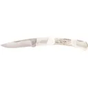 Buck Knives 501 Squire Elk Pocket Knife 2.75" Drop Point 420HC Satin Blade Elk Handle Antler - Buck Knives